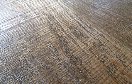 橡木实木地板锯路效果-1