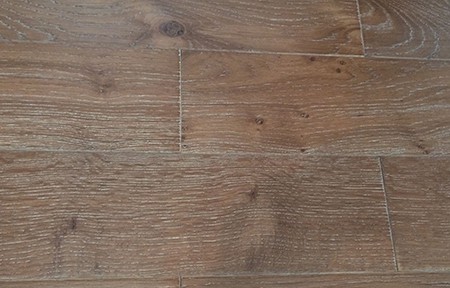 Oak hardwood flooring brushed -1