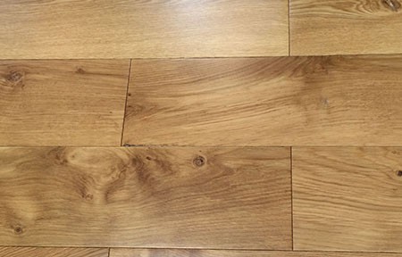 Solid oak flooring level -1